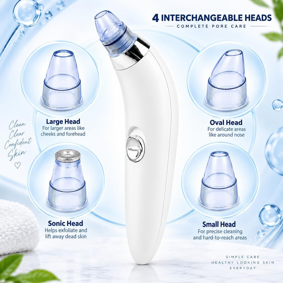 PorePerfect™ Blackhead Remover – Vacuum Pore Cleanser