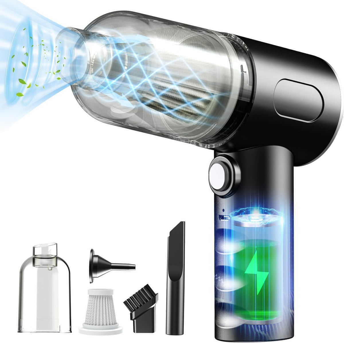 DustDash Mini Vacuum – Cordless Portable Cleaning Companion