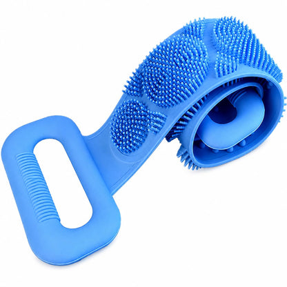 SilkScrub Silicone Body Brush – Gentle Shower & Exfoliating Scrubber