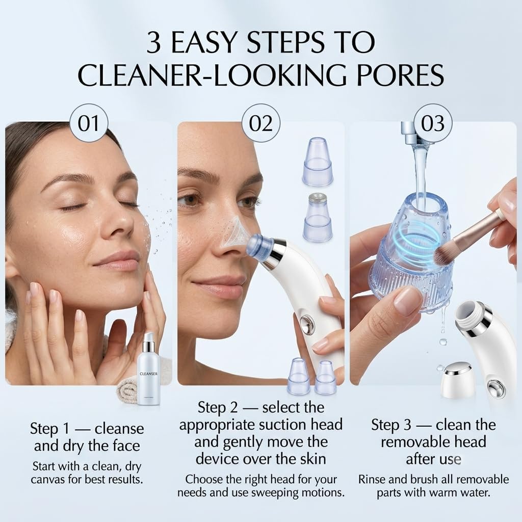 PorePerfect™ Blackhead Remover – Vacuum Pore Cleanser