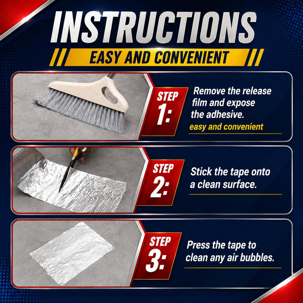SealPro Aluminium Repair Tape – Waterproof Leak & Crack Seal