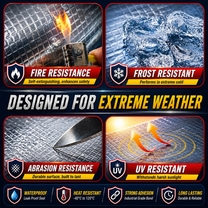 SealPro Aluminium Repair Tape – Waterproof Leak & Crack Seal